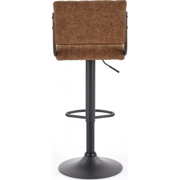 Hester barkruk in bruin vintage PU Hester barkruk in bruin vintage PU