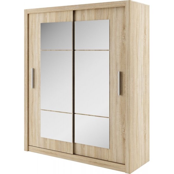 Einar kledingkast 2 - Sonoma eik Einar kledingkast 2 - Sonoma eik