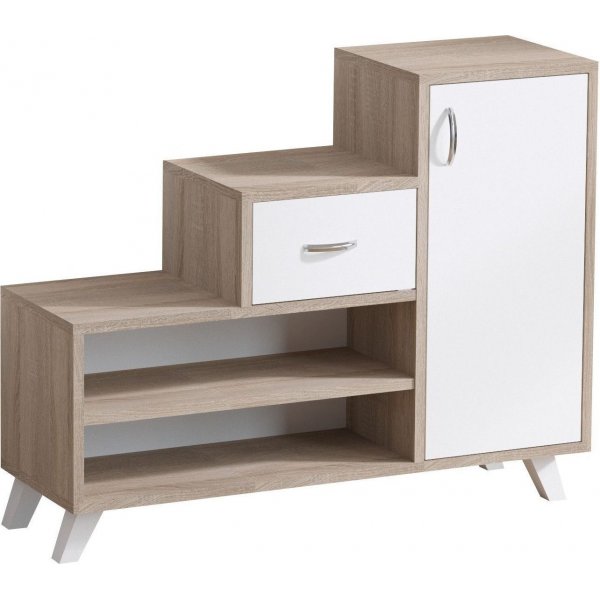 Retro schoenenkast - Beige Retro schoenenkast - Beige