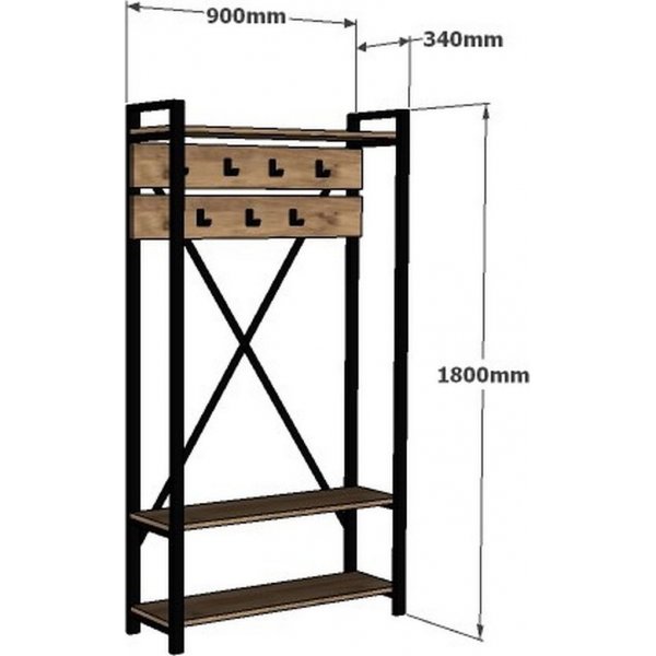 Alven halmeubel - Saffier eiken