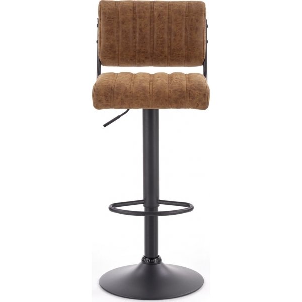 Hester barkruk in bruin vintage PU Hester barkruk in bruin vintage PU