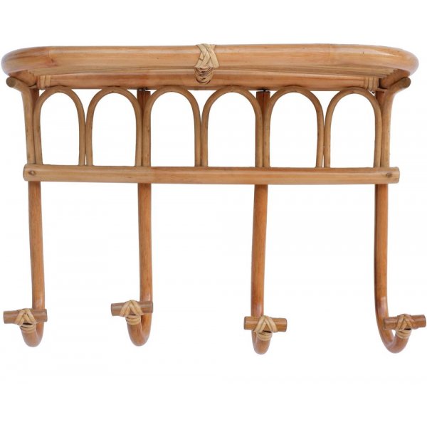 Fammy hoedenrek in rotan - Naturel