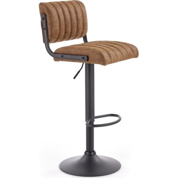 Hester barkruk in bruin vintage PU Hester barkruk in bruin vintage PU